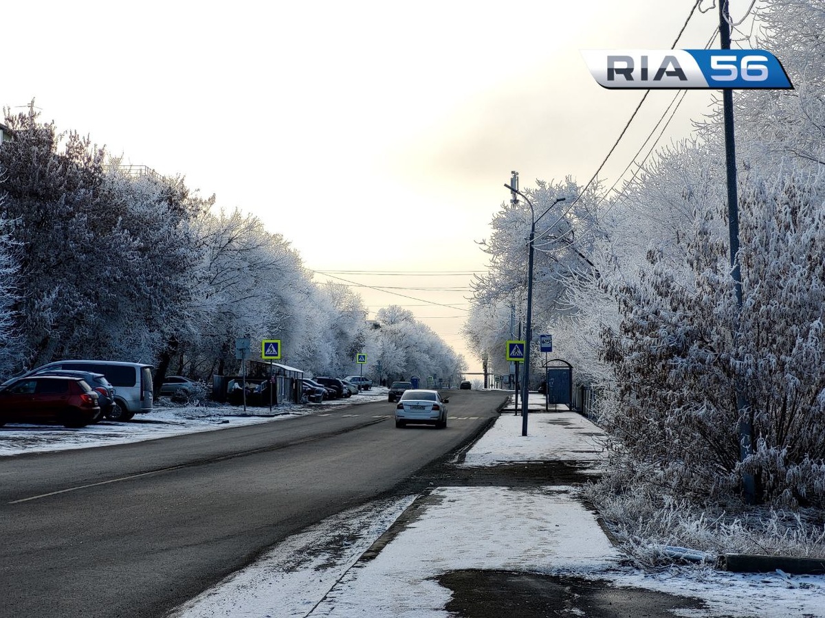  📷    Мороз в Оренбурге: В декабре, в декабре все деревья в серебре Белов Михаил Александрович
