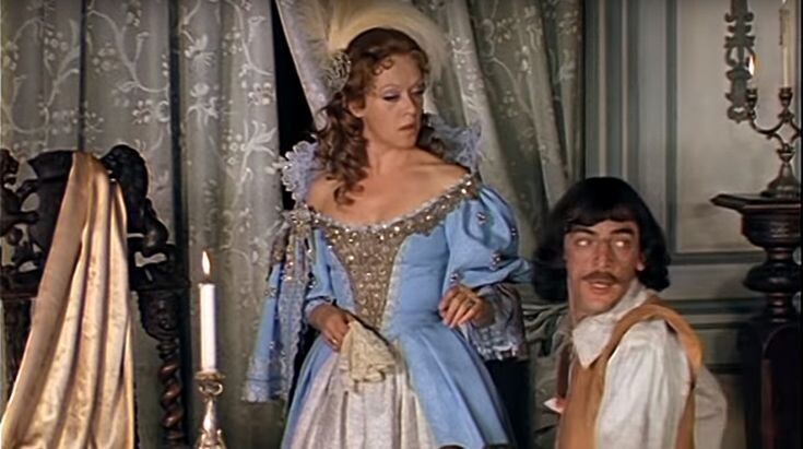 Алиса Фрейндлих и Михаил Боярский. Кадр из фильма «Д'Артаньян и три мушкетера»