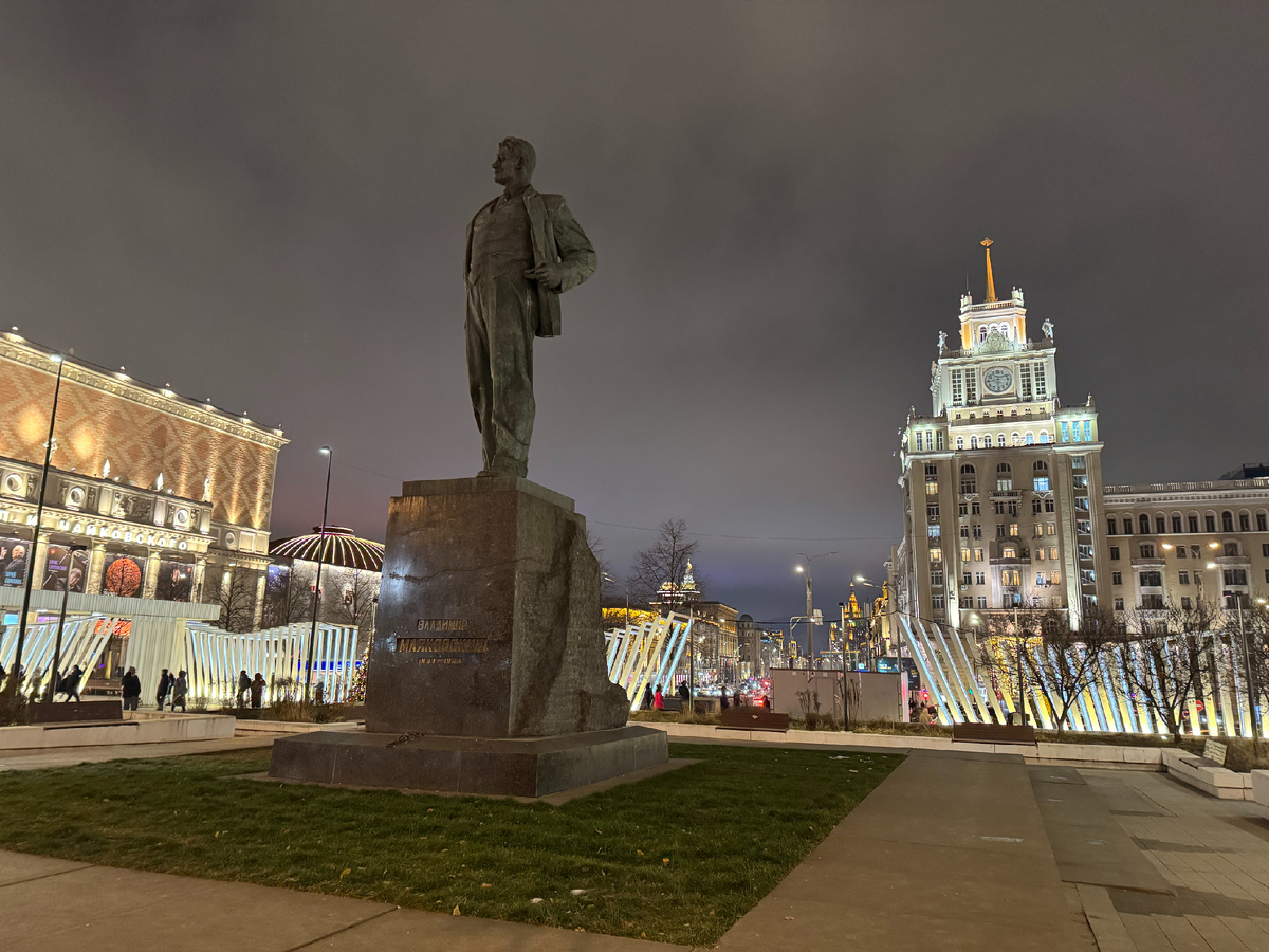 Триумфальная площадь в Москве... Фото автора