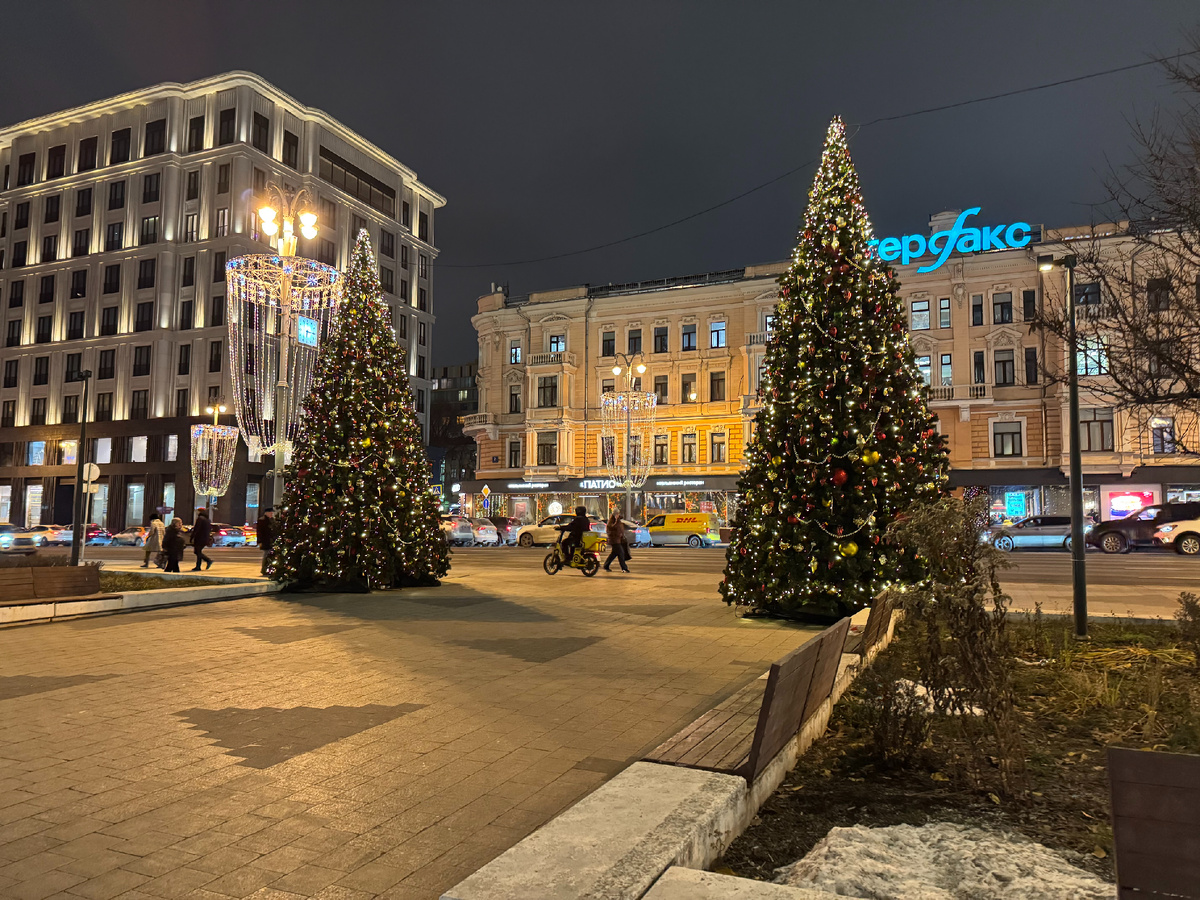 Тверская улица в Москве... Фото автора