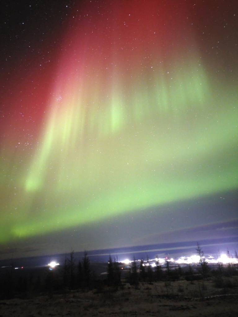 Северное сияние в "правильной" съемке