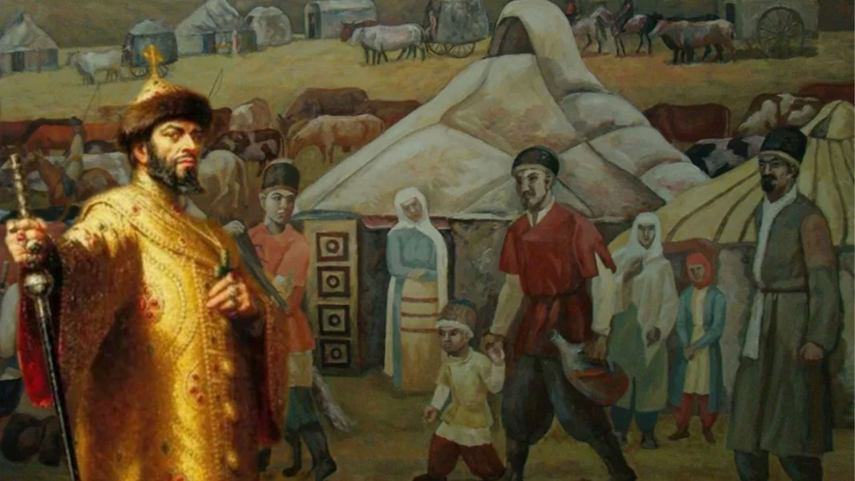 Иван Грозный и племя Нагайцев.