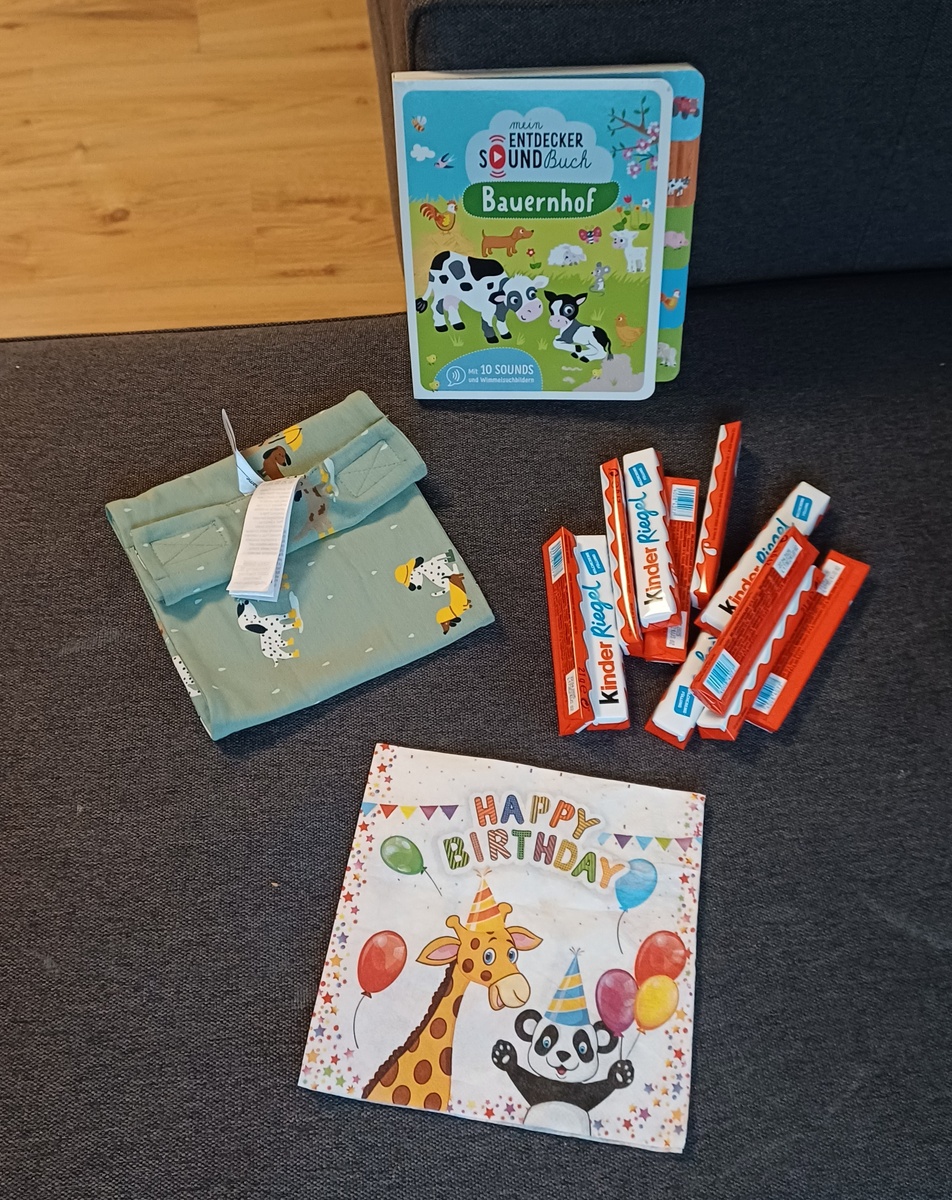 Подарок от школы.