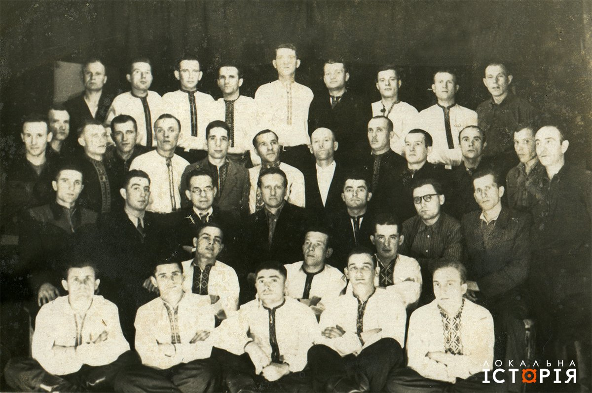 Украинские националисты в вышиванках, ГУЛАГ, Воркута, 1954 год