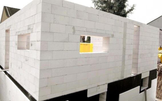 Несущие газоблочные стены