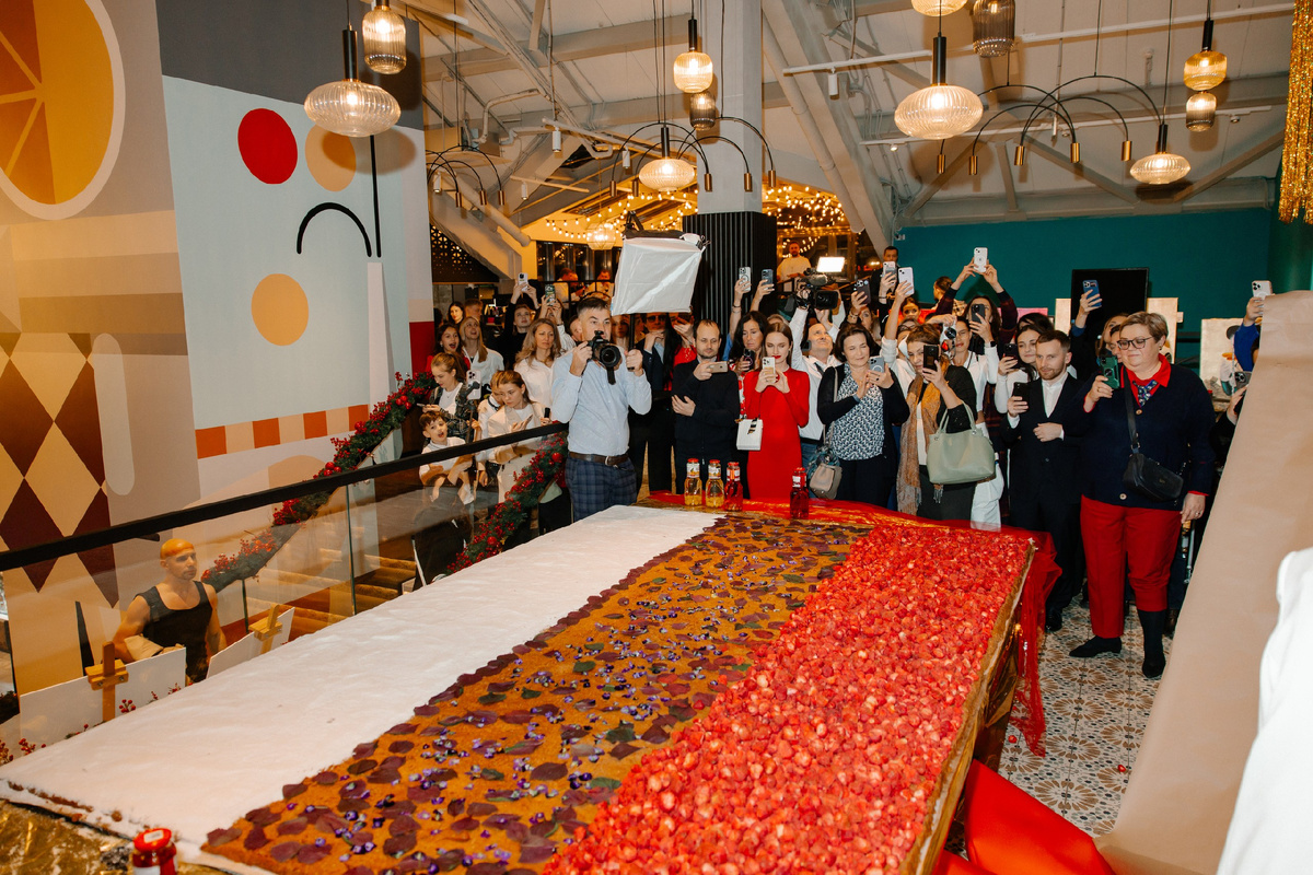 Торт, созданный Екатериной Гусевой