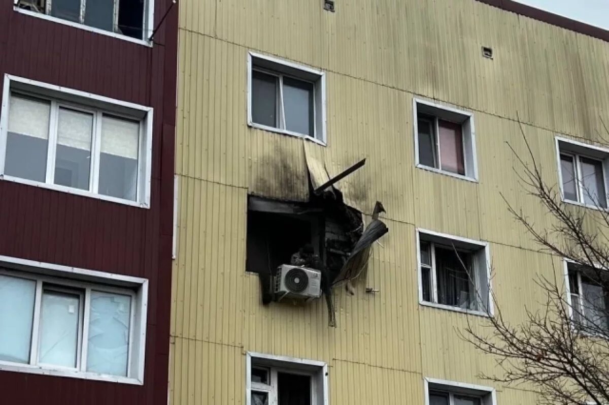    Дрон ВСУ атаковал многоквартирный дом в Шебекине