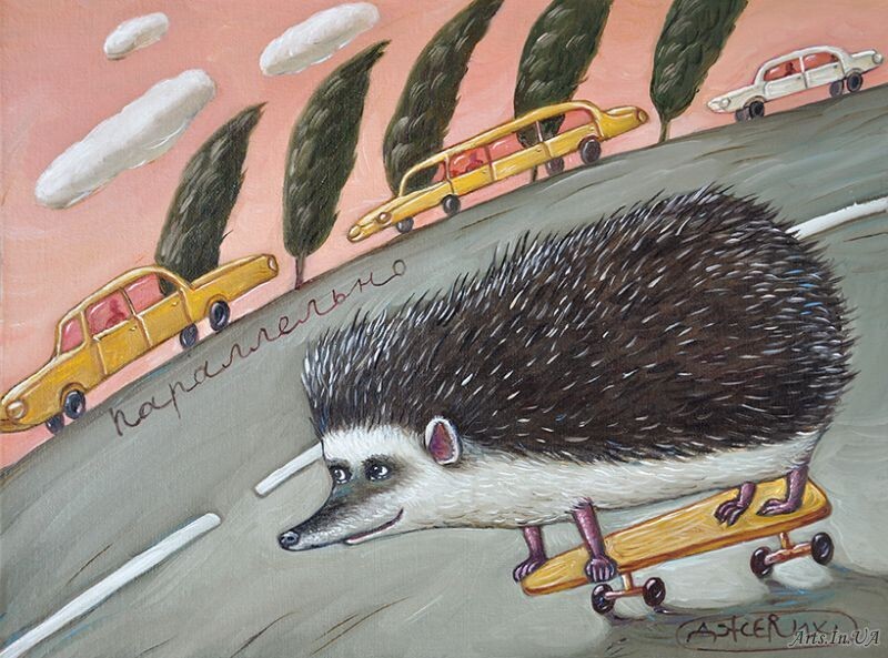 в статье приведены картины автора Анжела Джерих (страница vk.com/angeladzherih)