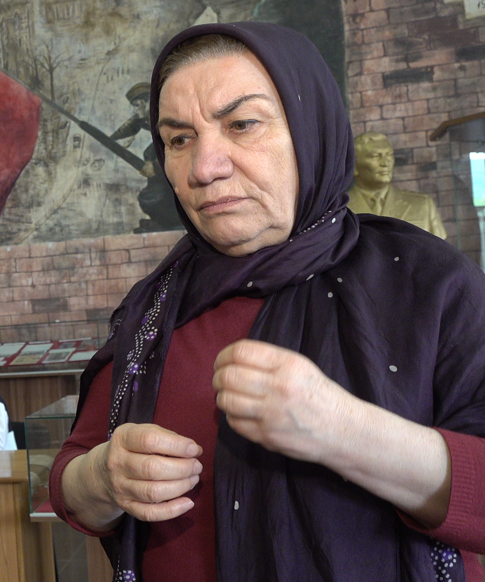 Мирзабалаева Гальперин. Заслуженный работник ГБУ ДМЗ Нарын-Кала. Дагестан. 