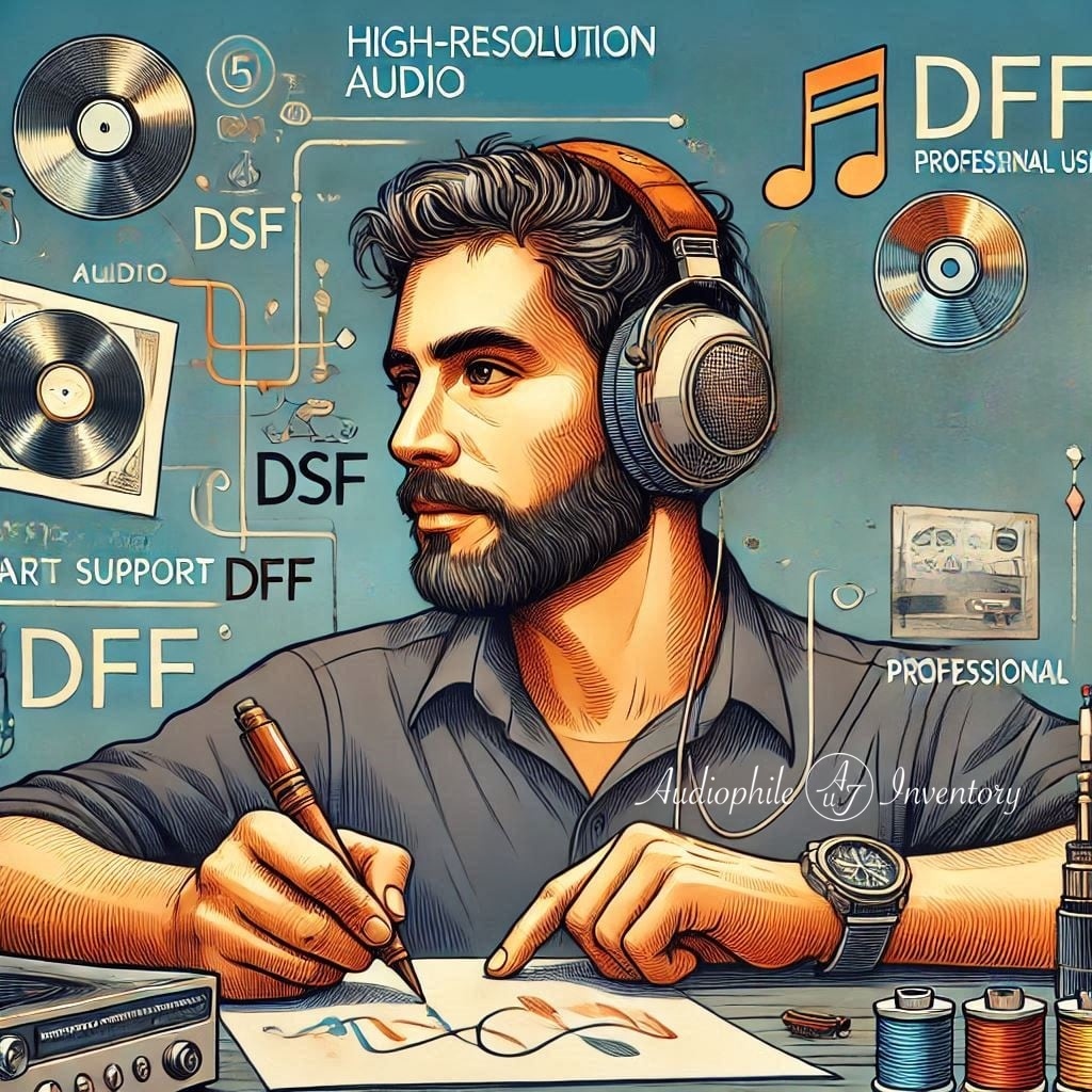 Сравнение форматов аудио файлов: DSF и DFF.