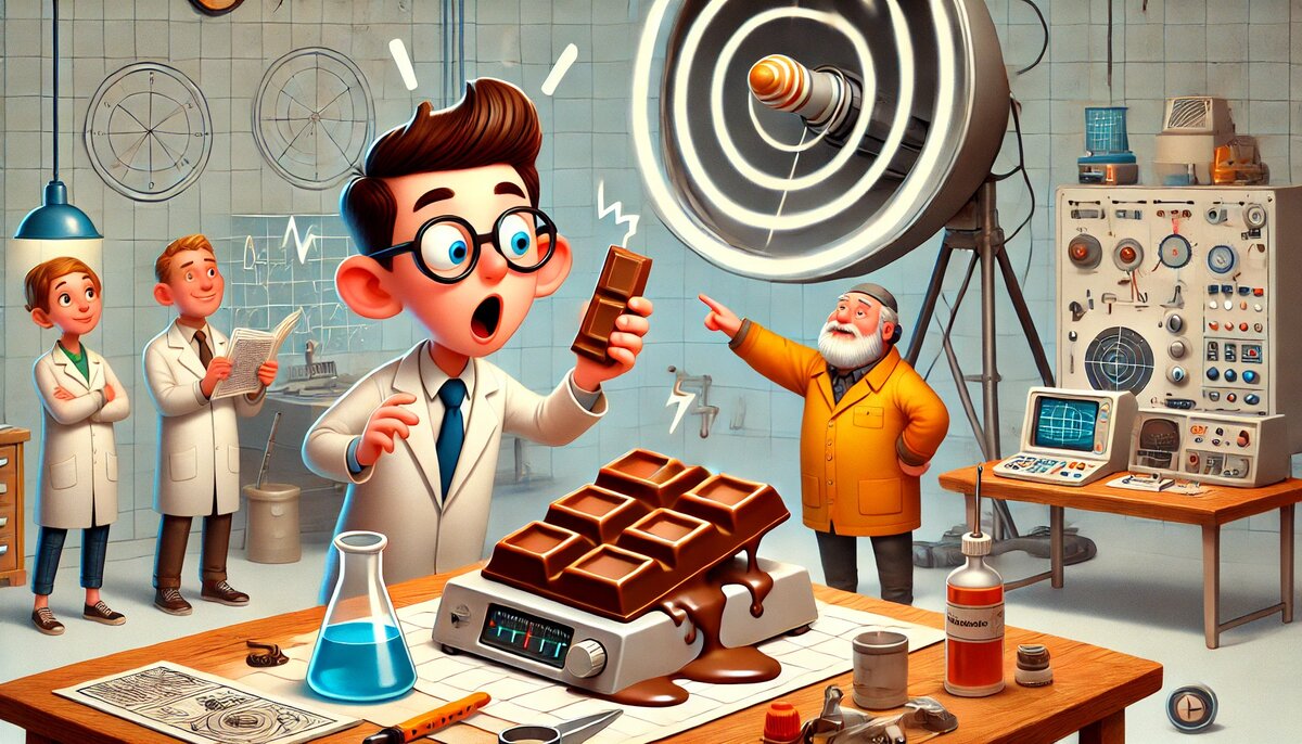 Изобретение микроволновки