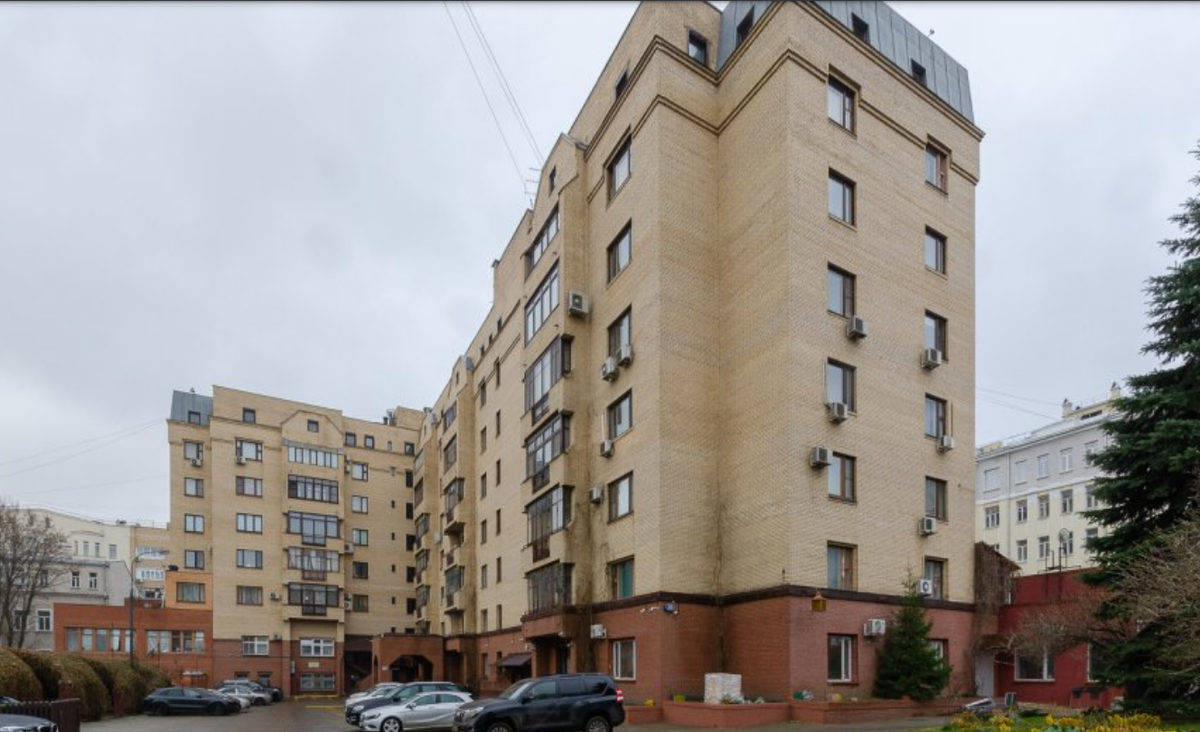 Дом на Сивцевом Вражке 1994 г. постройки