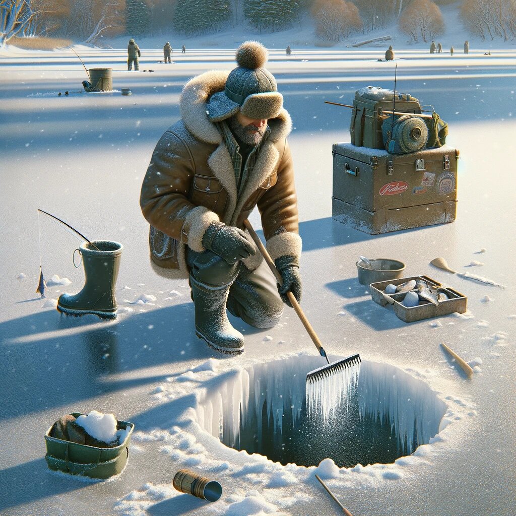 ПОДГОТОВКА МЕСТА ДЛЯ ЛОВЛИ