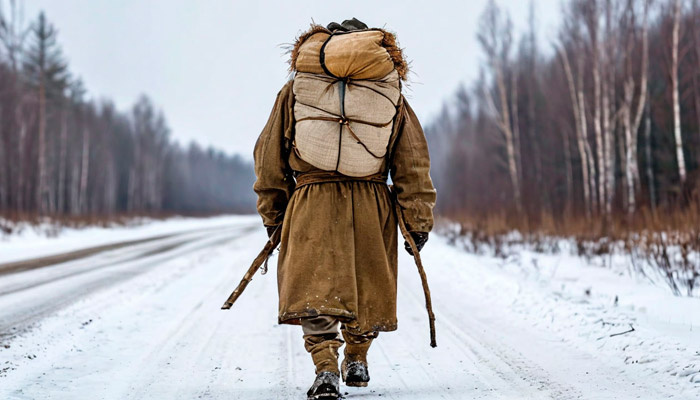 В Юрьев день крестьянин мог перейти от одного помещика к другому. Теоретически... Фото: shedevrum.ai