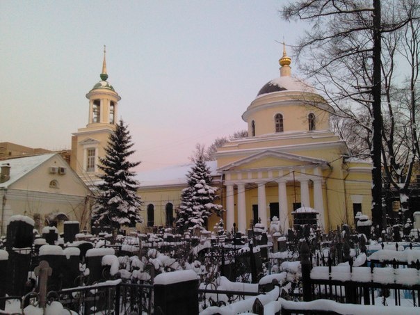 Храм Живоначальной Троицы на Пятницком кладбище. Изображение из открытых источников.