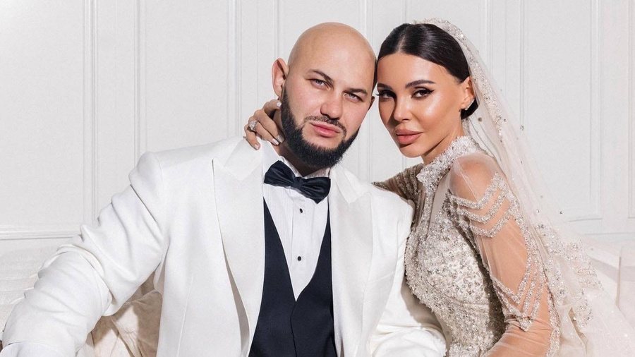 Рэпер Джиган с женой