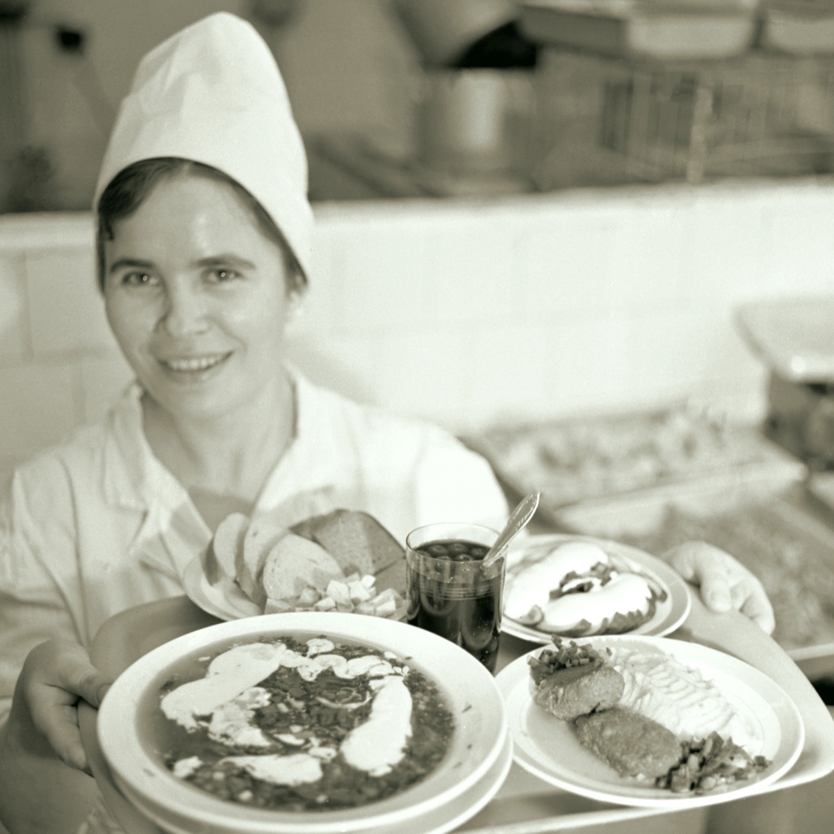 Школьный обед в СССР