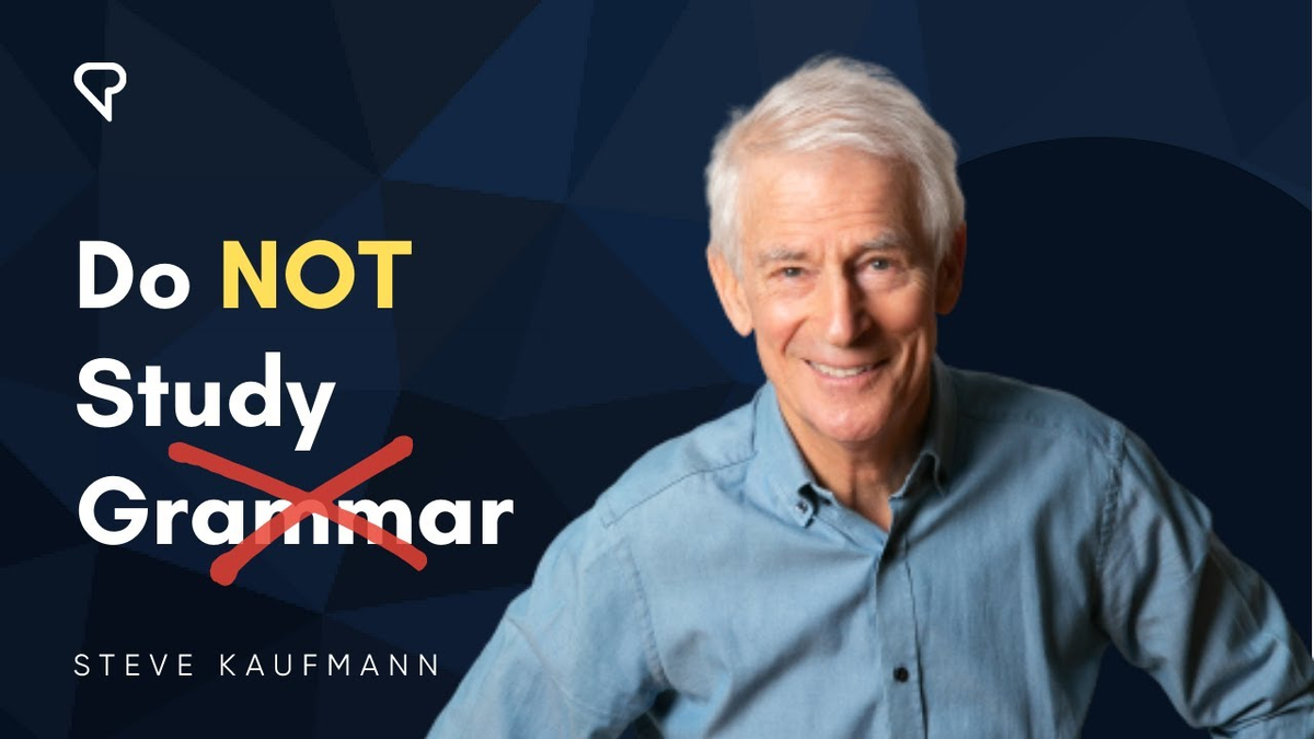 Полиглот Steve Kaufman. Ведет свой YouTube канал. Создатель приложения и сайта LingQ.