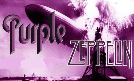 Deep Purple и Led Zeppelin. Коллаж
