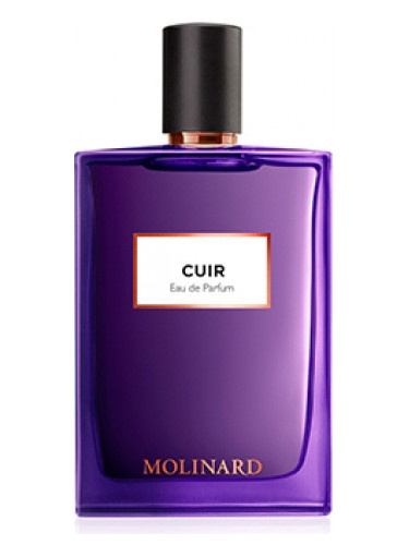 Cuir Eau de Parfum Molinard — это аромат для мужчин и женщин, он принадлежит к группе кожаные. Cuir Eau de Parfum выпущен в 2015 году. Верхние ноты: Мускатный орех, Вербена лимонная и Бергамот; средние ноты: Шафран, Перец, Лаванда и Лилия; базовые ноты: Кожа, Уд, Амбра, Мускус, Сандал и Пачули.