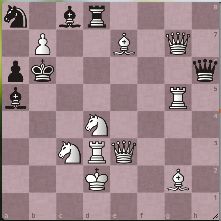 1. Мат в 1 ход, ход белых