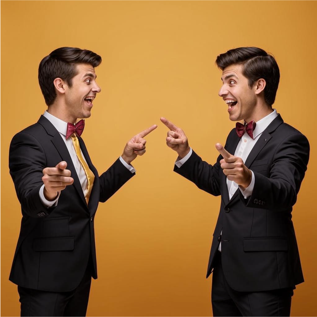 Похожи как два близнеца - изображение сгенерировано нейросетью.