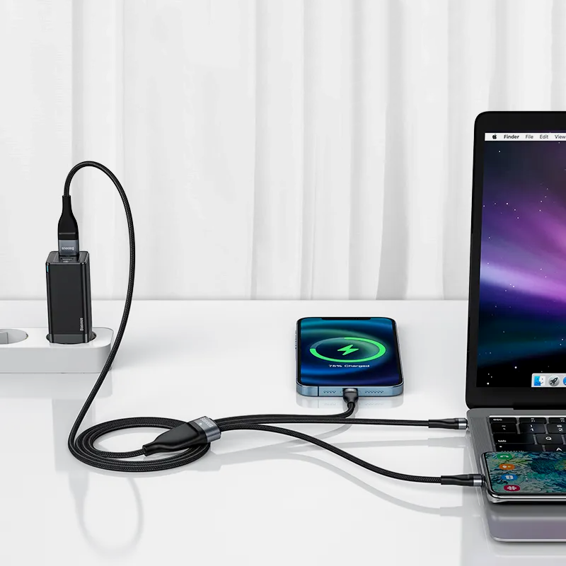 Зарядный кабель 3 в 1