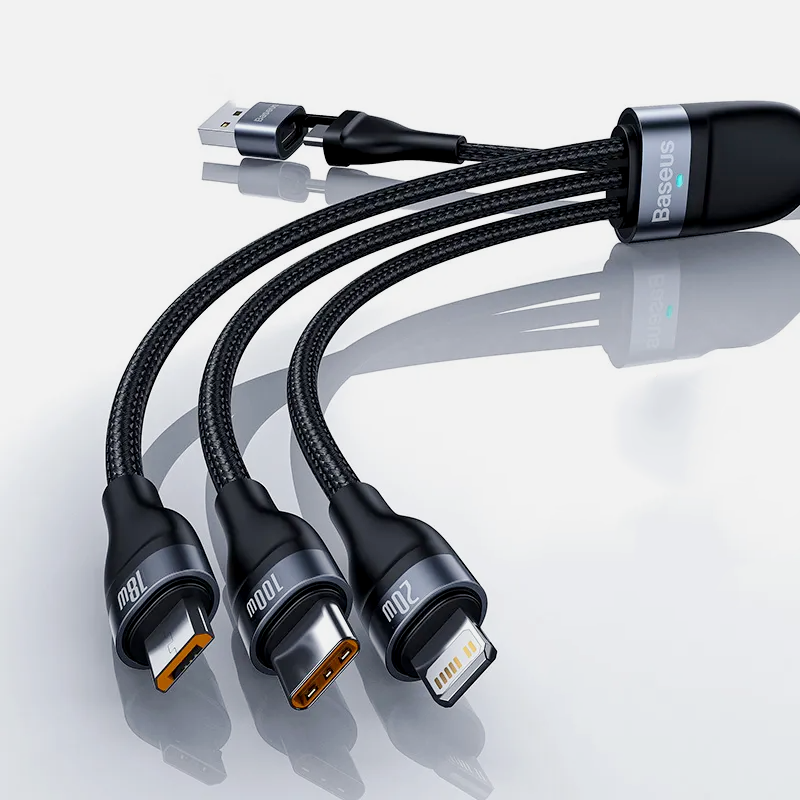 Зарядный кабель 3 в 1