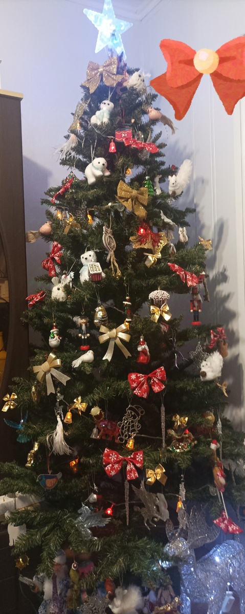 Как вам наша новогодняя красавица? 