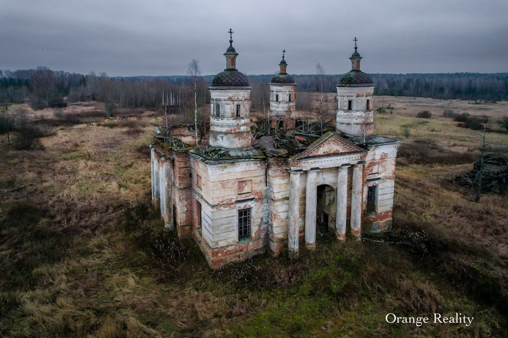 Казанский храм в селе Бушнево