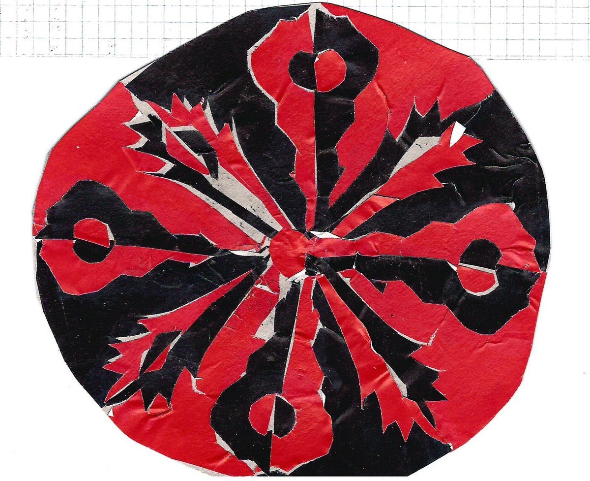 Орнамент Маринетт Мортем "Ключ-листва"