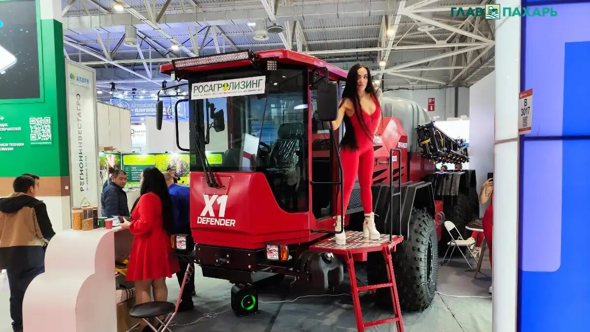 Фото: © Артем Борисов / Glavpahar.ru
Опрыскиватель-разбрасыватель Kopylov X1 на выставке ЮГАГРО-2024