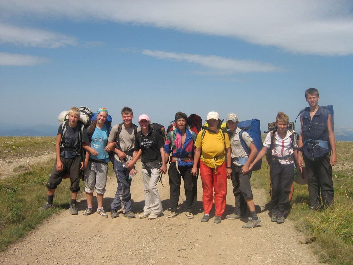 Фото с плато хребта Проходной белок