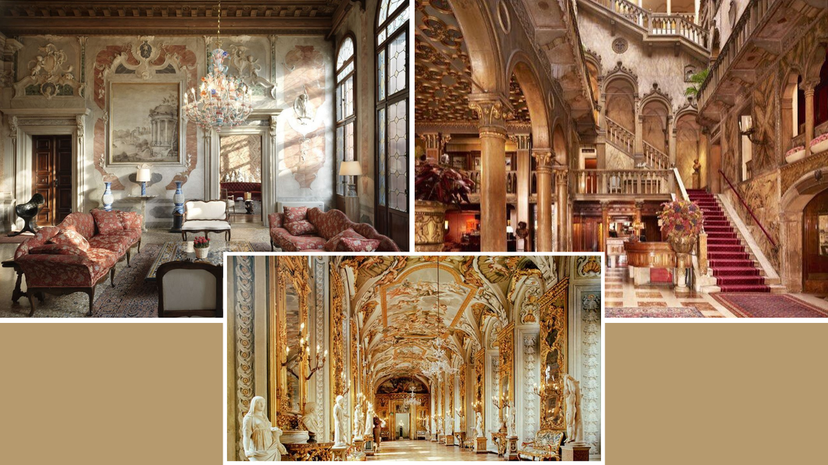 Интерьеры Итальянских Палаццо в стиле Ренессанс