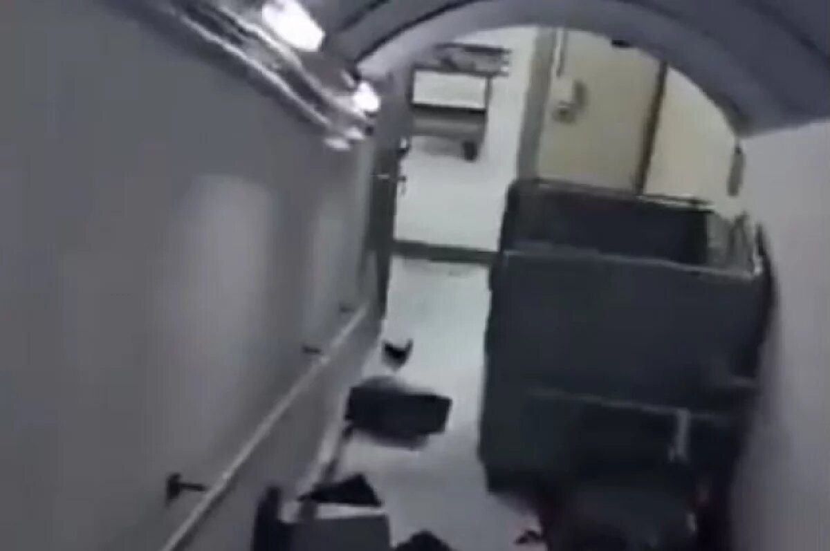    Появились кадры из бункера под дворцом младшего брата Башара Асада