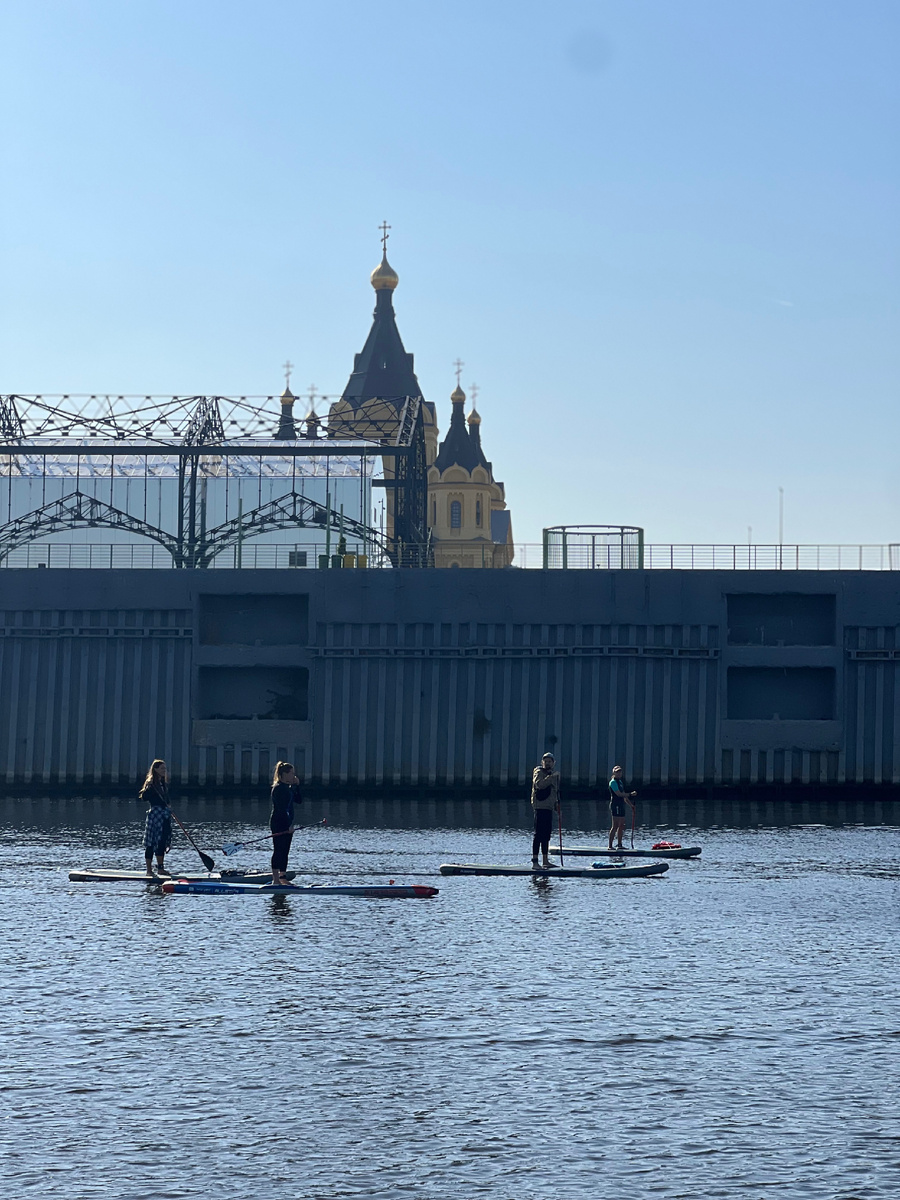Путешествие на Стрелку р. Волга- р. Ока 