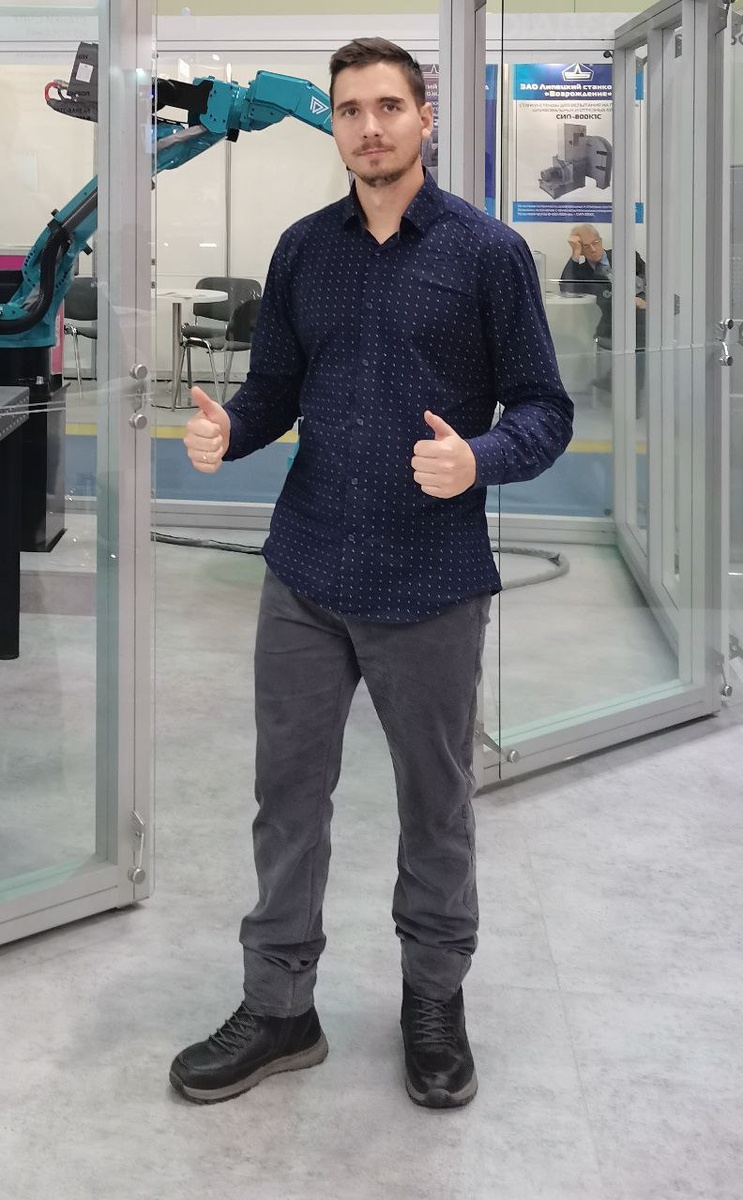 Это я кстати на выставке очередной  