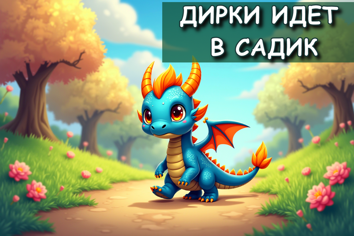 Дирки идёт в садик