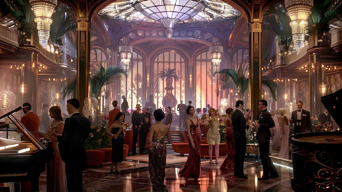 «Великий Гэтсби» Ф. С. Фицджеральд (Midjourney)