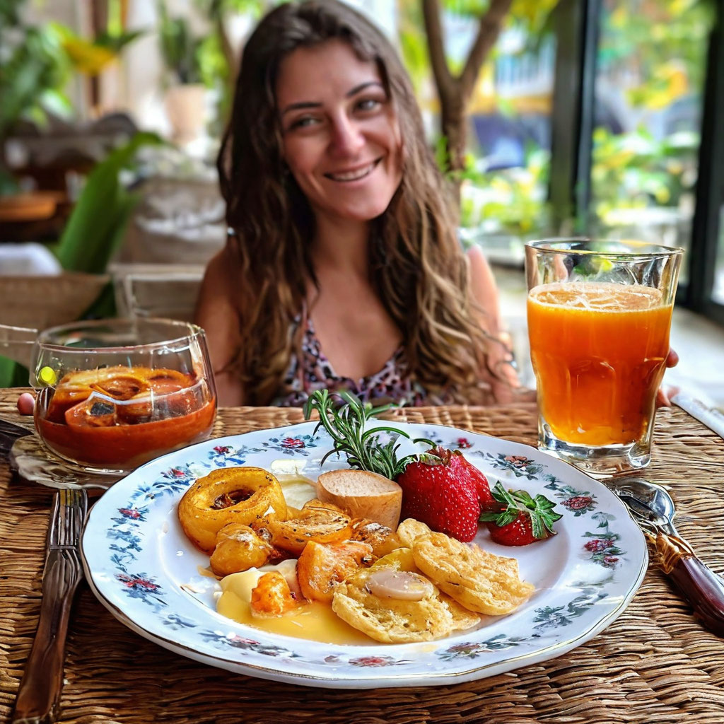 А казалось бы... всего лишь завтрак! 