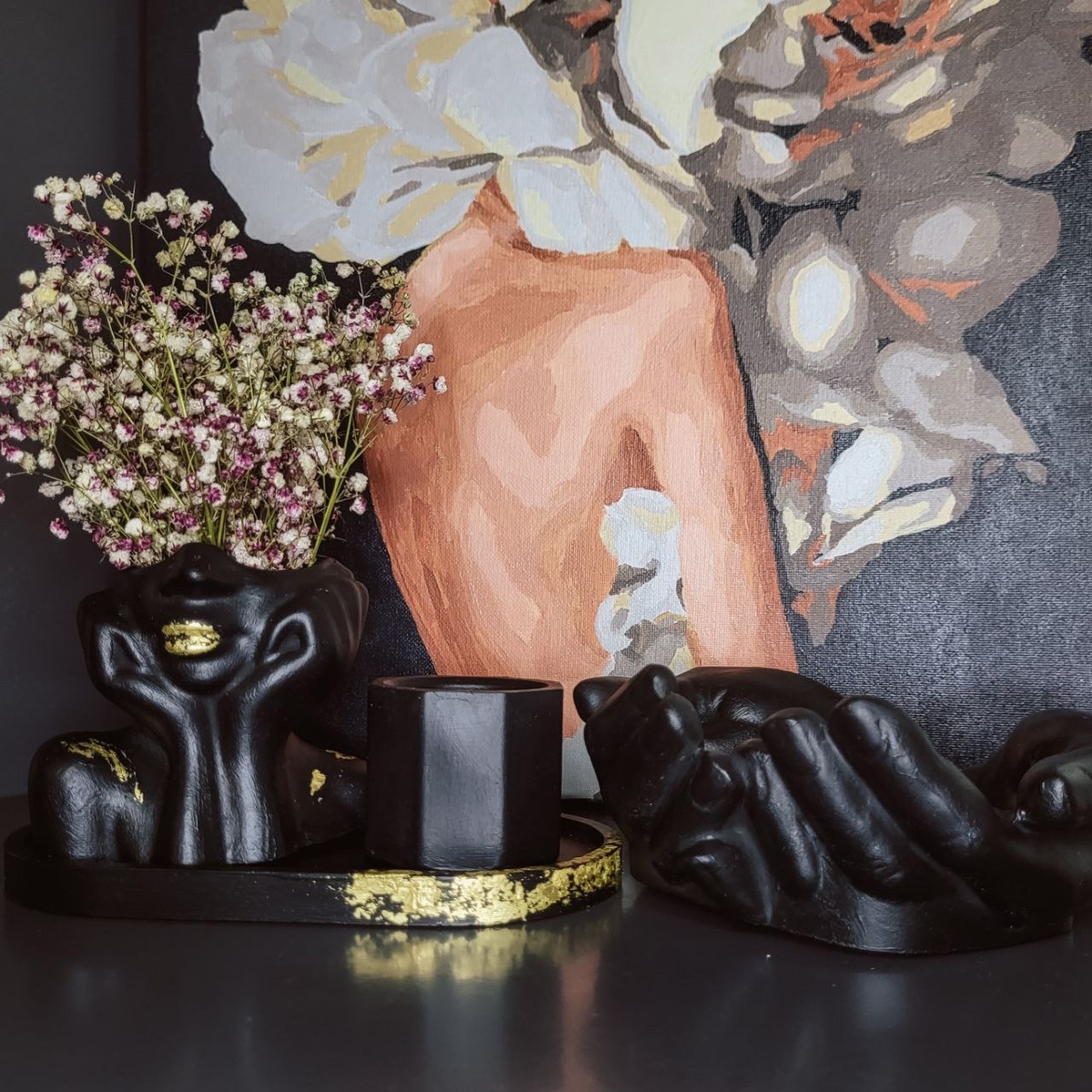 Первые изделия были из доступных форм "как у всех", на них Катя оттачивала мастерство и в основном дарила готовые изделия друзьям