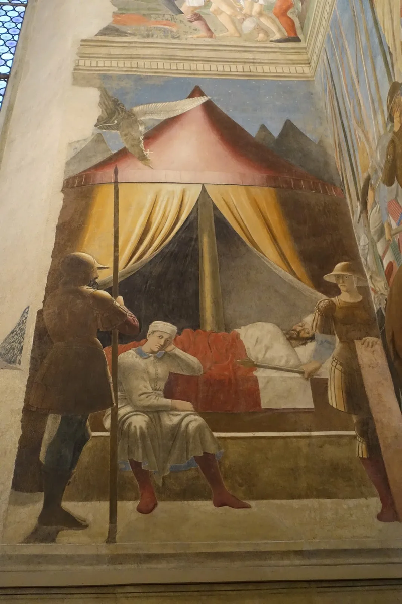 Пьеро делла Франческа. "Сон Константина". 1452-1466