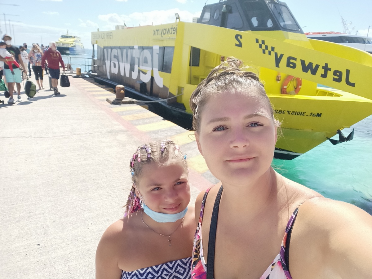 Канкун. Паром Jetway до Исла Мухерес