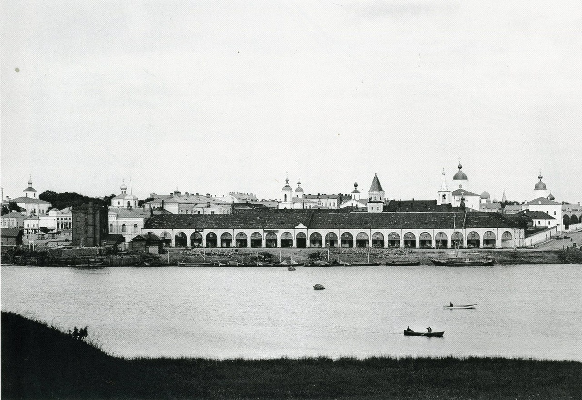 Вид на Торговую сторону, архивное фото 1913 года