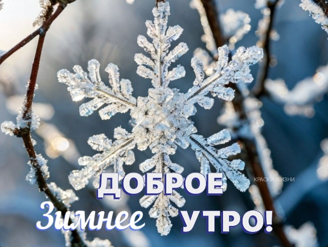 Доброе зимнее утро!