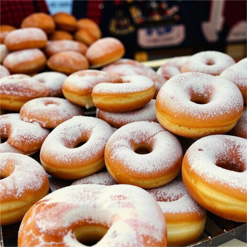 Сдобные пончики