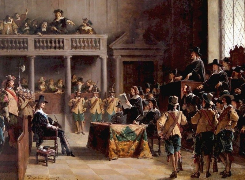 Суд над Карлом I.