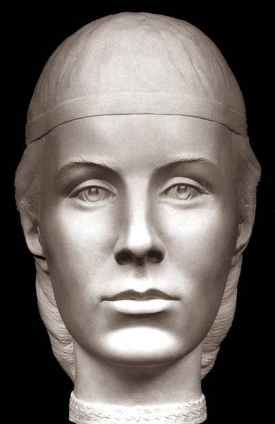 Елена Глинская,
 реконструкция внешности
