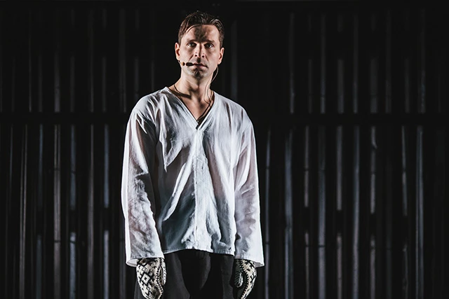 Виктор Добронравов в спектакле "Бег"