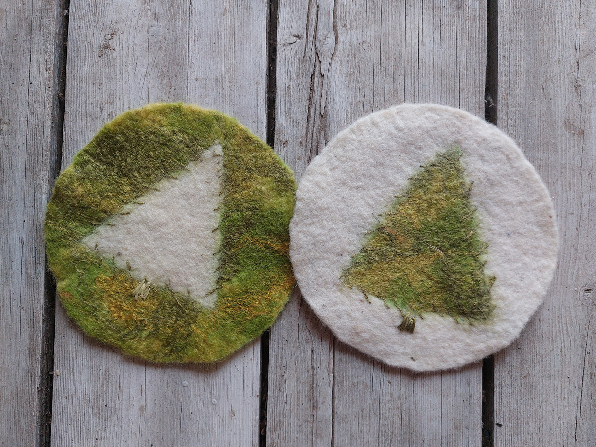 Фото автора новогодние подставки